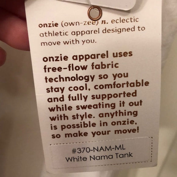 Onzie Bride Namaste Married Tank - Picture 5 of 6